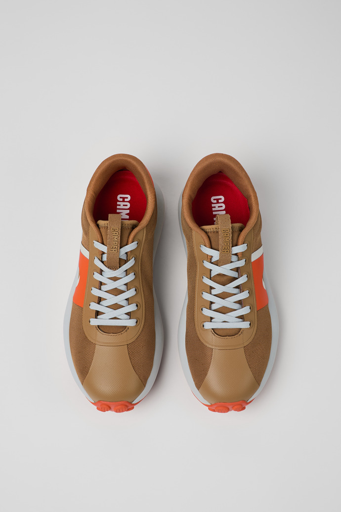 Camper Pelotas Athens - Zapatilla textil marrón para mujer