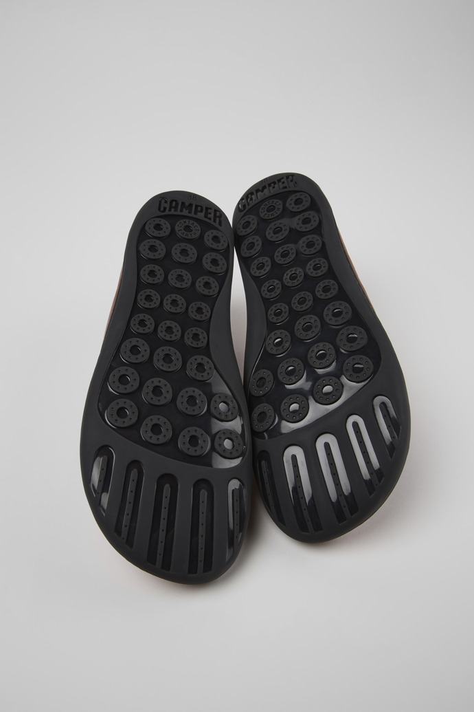 Camper Peu - Zapato de piel rojo para mujer