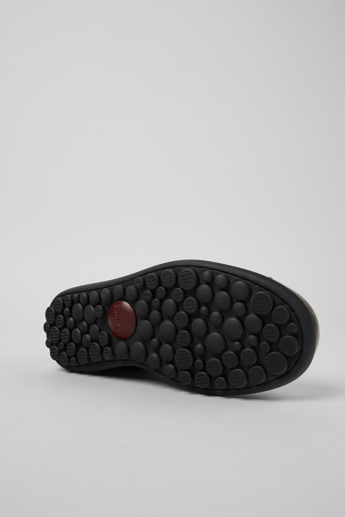 Camper Pelotas - Zapato gris para hombre de piel de curtición vegetal.