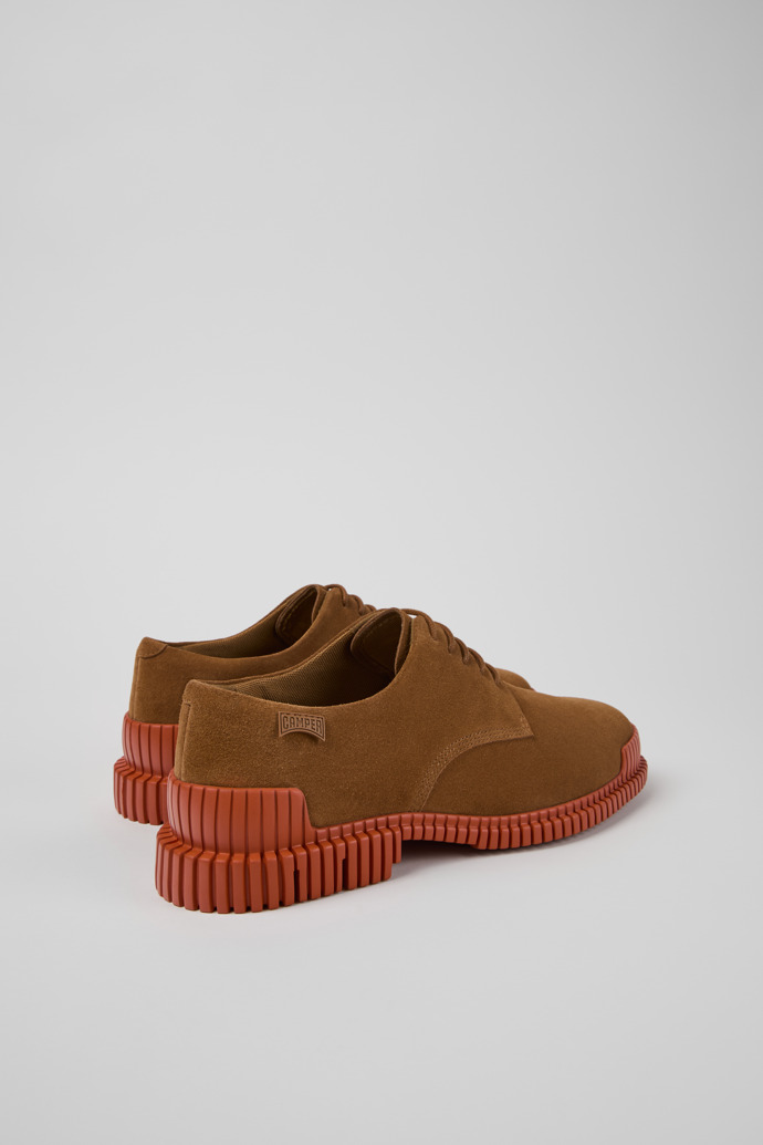 Camper Pix - Zapato de ante marrón para hombre.