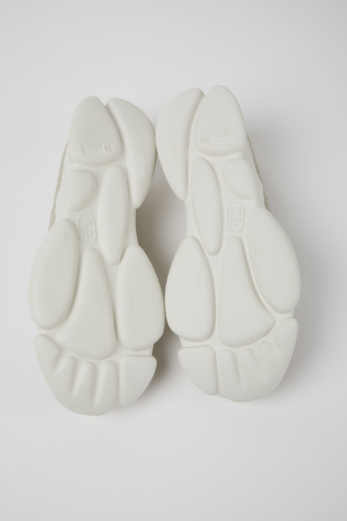 Camper Karst - Zapatillas grises de tela para mujer.