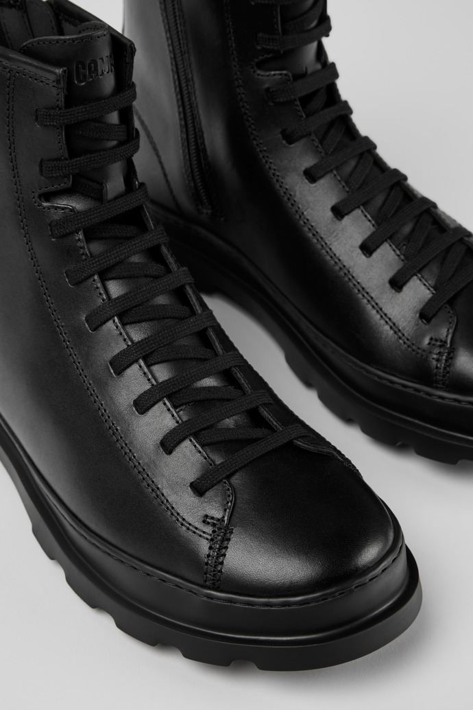 Camper Brutus - Botas de piel negras para hombre.