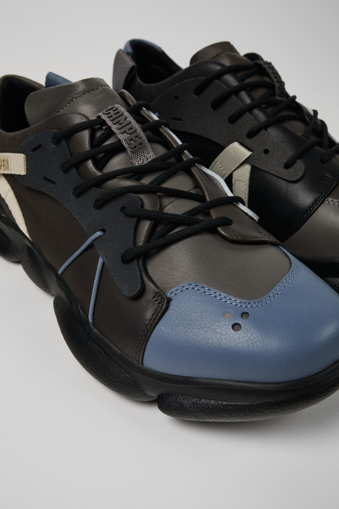 Camper Twins - Zapatillas multicolor para hombre de piel y textil.