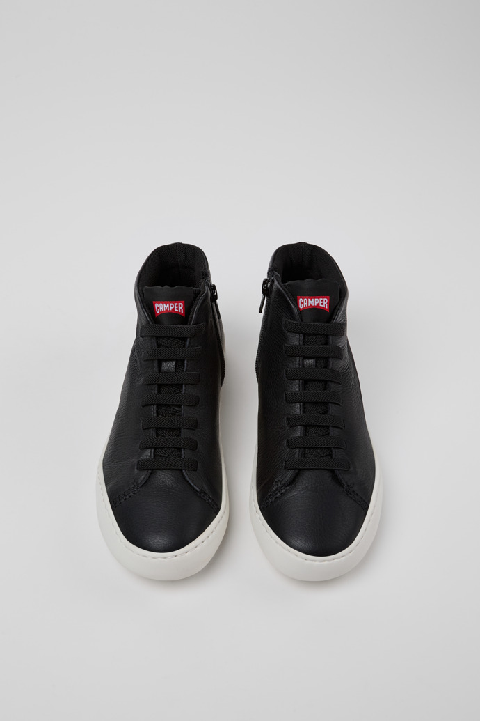 Camper Peu Touring - Botines negros de piel para mujer