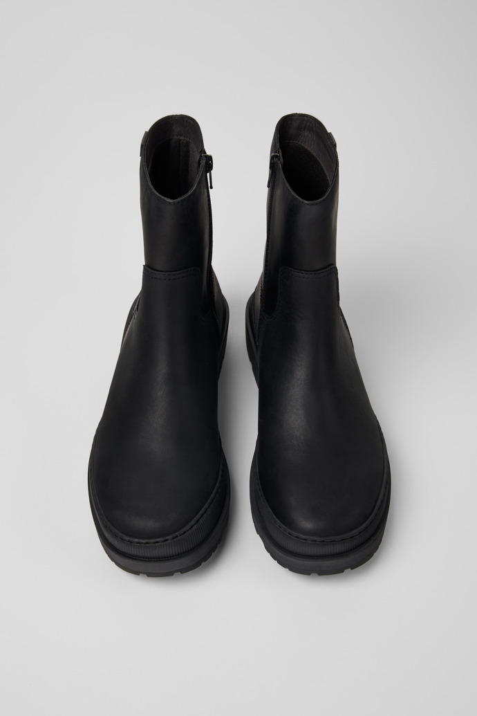 Camper Brutus Trek MICHELIN - Bota negra de nobuk para hombre