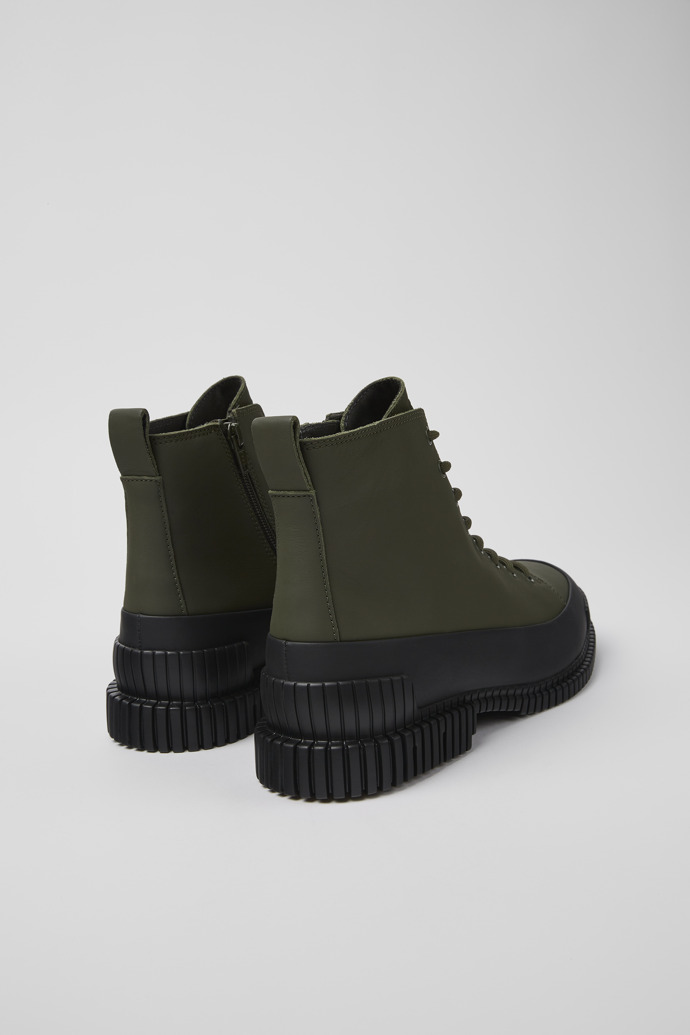 Camper Pix - Bota con cordones caqui para hombre