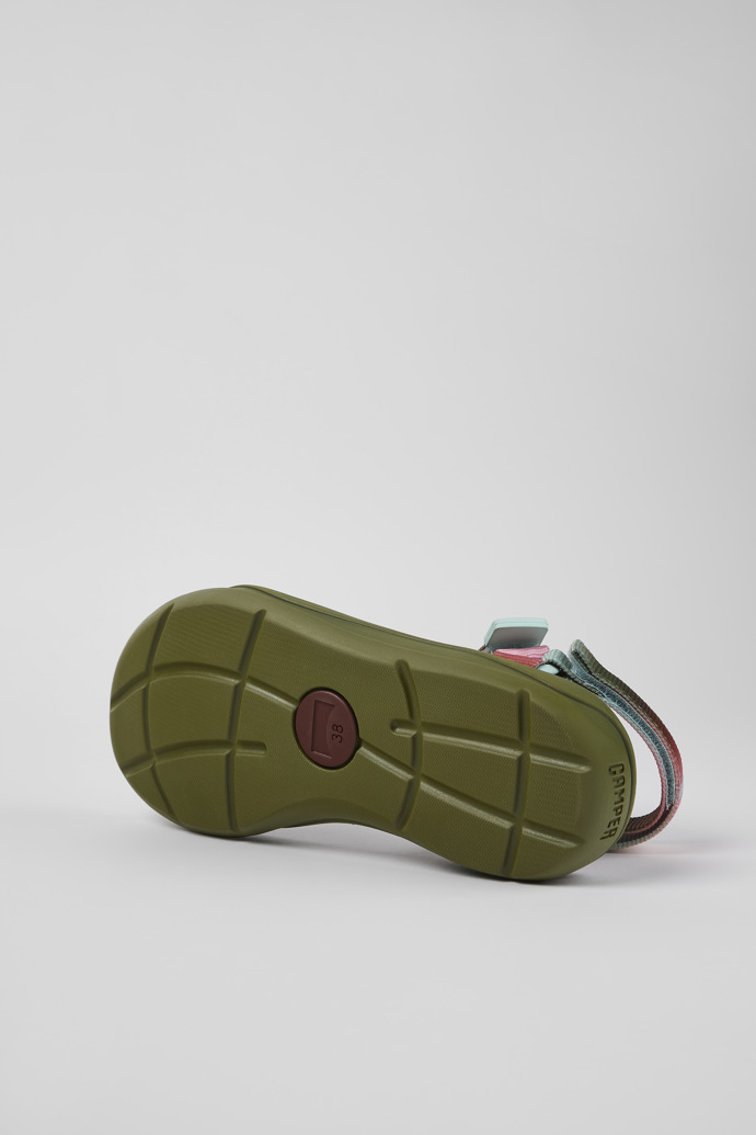 Camper Twins - Sandalias de tela multicolor para mujer