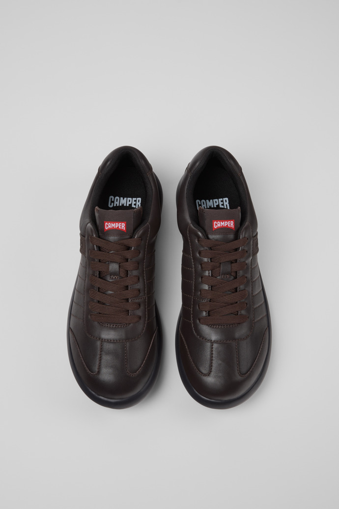 Camper Pelotas XLF - Zapatillas marrones de piel para hombre