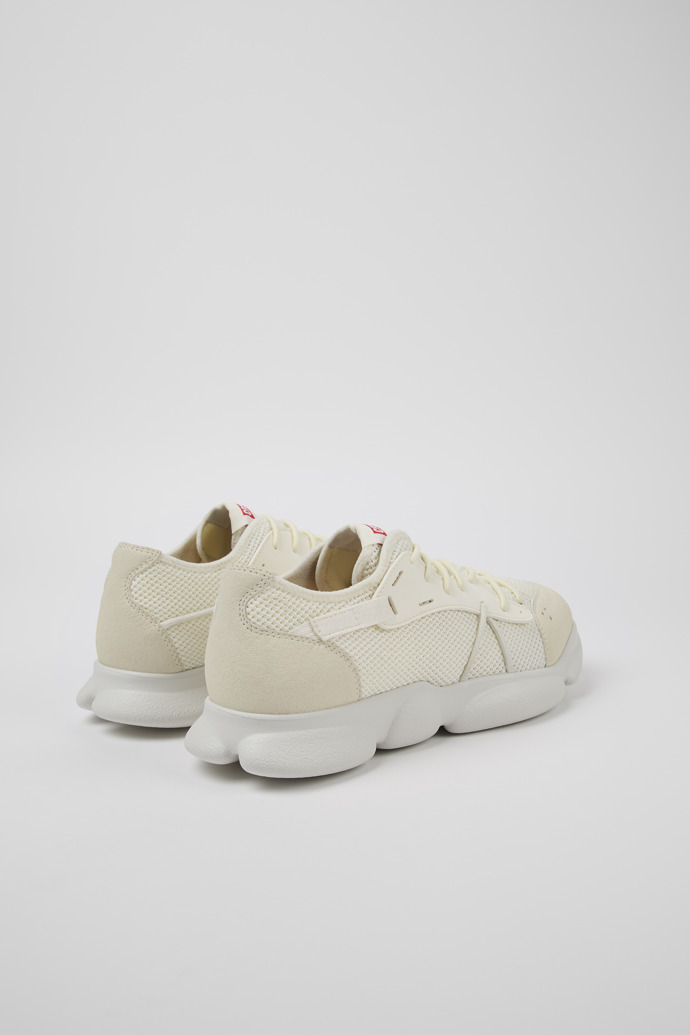 Camper Karst Sorona - Zapatillas blancas de tela para hombre.
