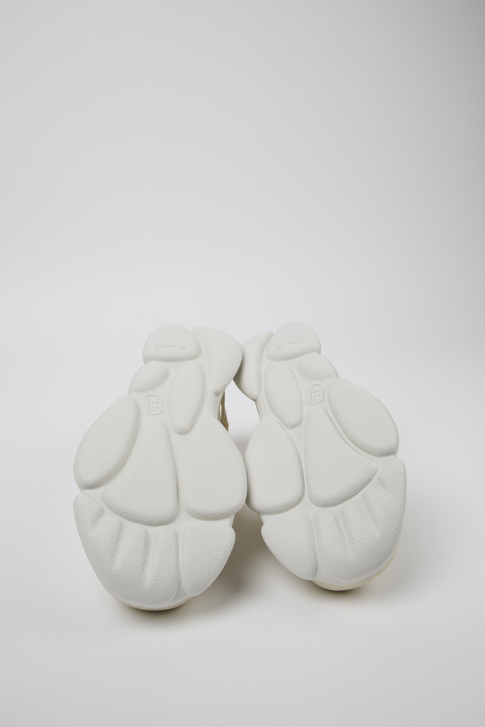 Camper Karst Sorona - Zapatillas blancas de tela para hombre.