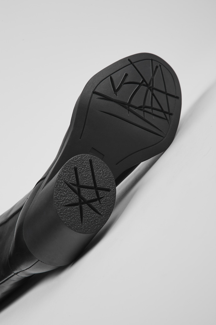 Camper Bonnie - Botas negras de piel para mujer