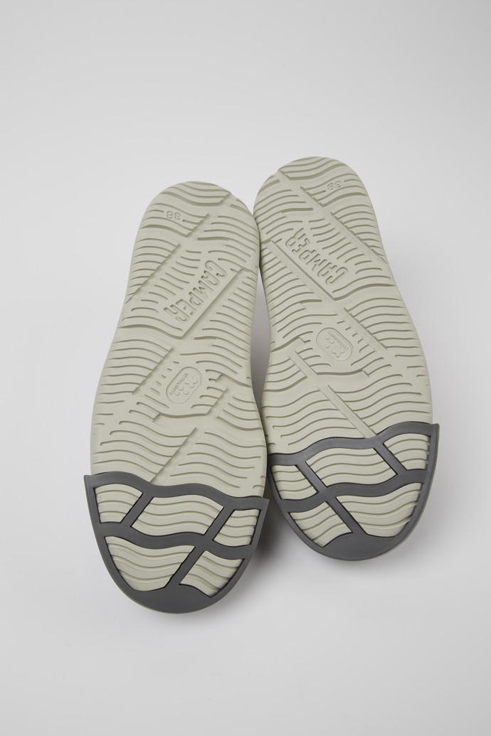 Camper Junction Runner - Zapatillas de piel grises para mujer