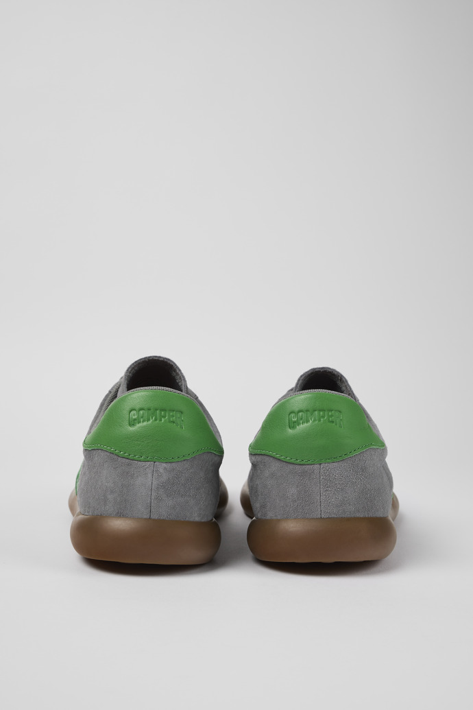 Camper Pelotas Soller - Zapatillas grises de nobuk/piel para hombre