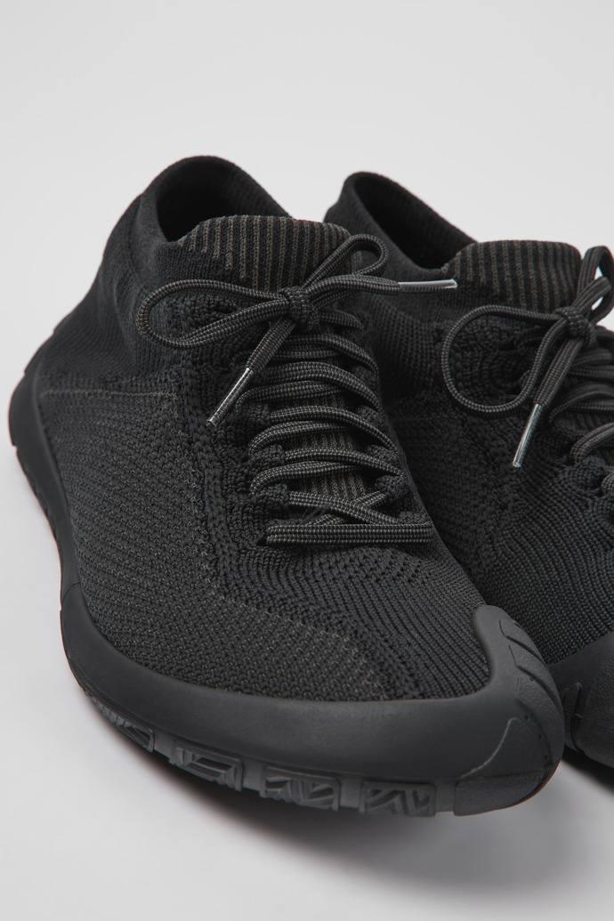 Camper Path - Zapatilla negra de tela para mujer