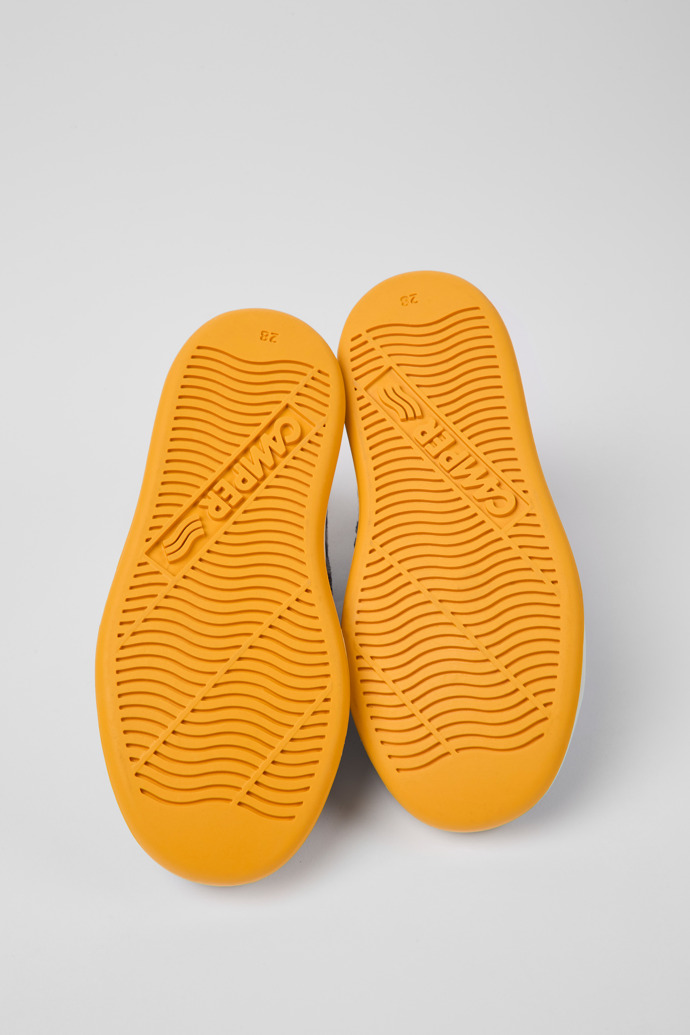 Camper Runner - Zapatillas azules y blancas para niños de textil