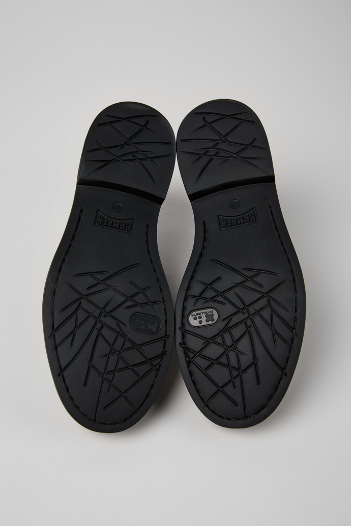 Camper Dean - Botines negros de piel para hombre.