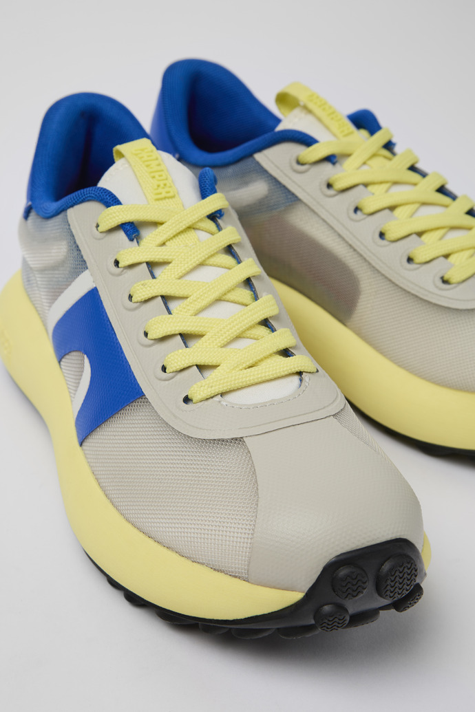 Camper Pelotas Athens - Zapatillas grises de textil para mujer