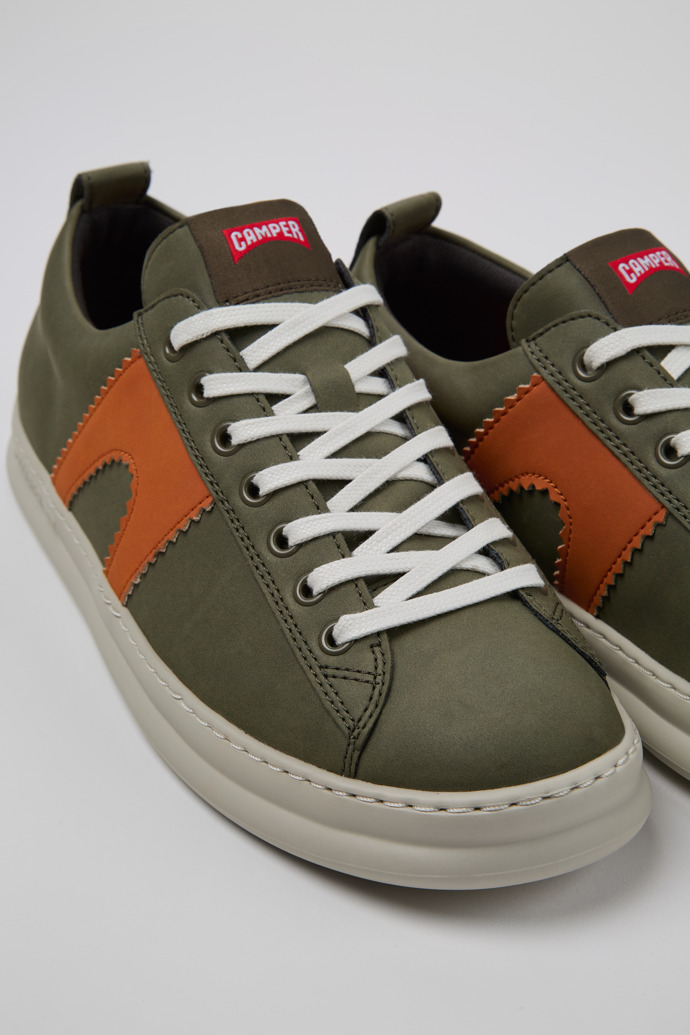 Camper Runner - Zapatillas multicolor para hombre de piel reciclada.