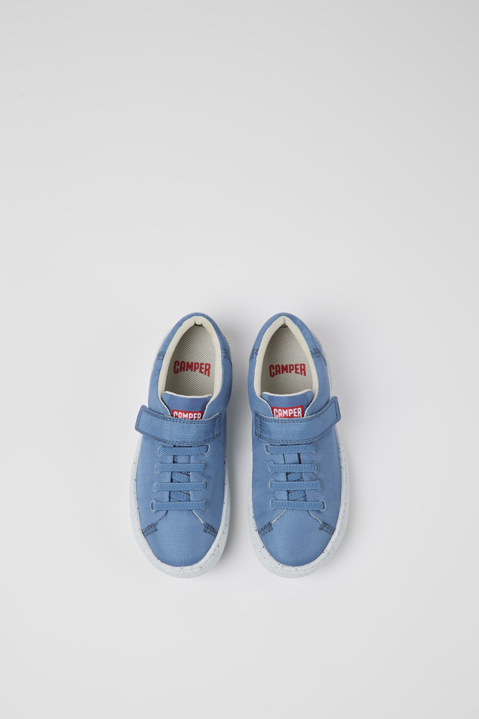 Camper Peu Touring - Zapatilla azul infantil de textil
