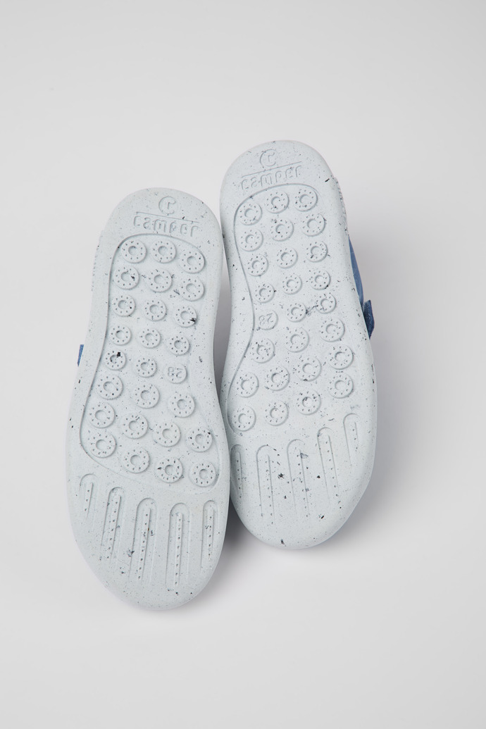 Camper Peu Touring - Zapatilla azul infantil de textil