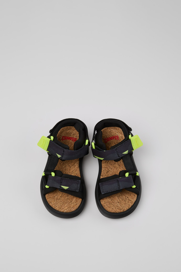 Camper Pelotas Flota - Sandalias infantiles multicolor de PET reciclado.
