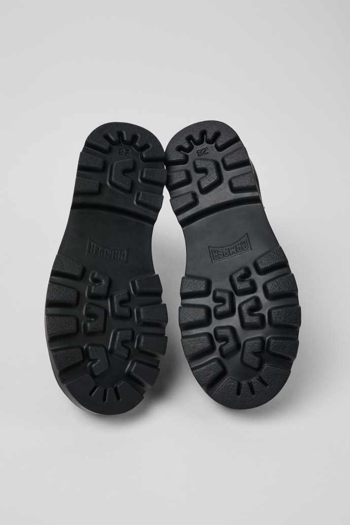 Camper Brutus - Botines infantiles de piel verde