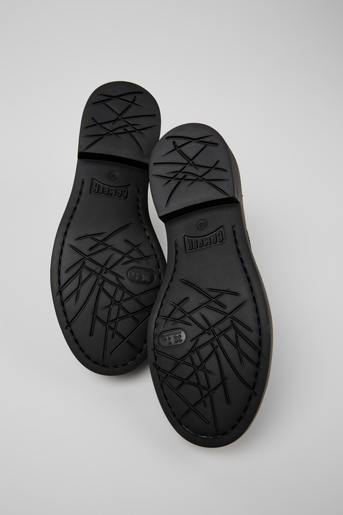 Camper Dean - Zapatos negros de piel para mujer.