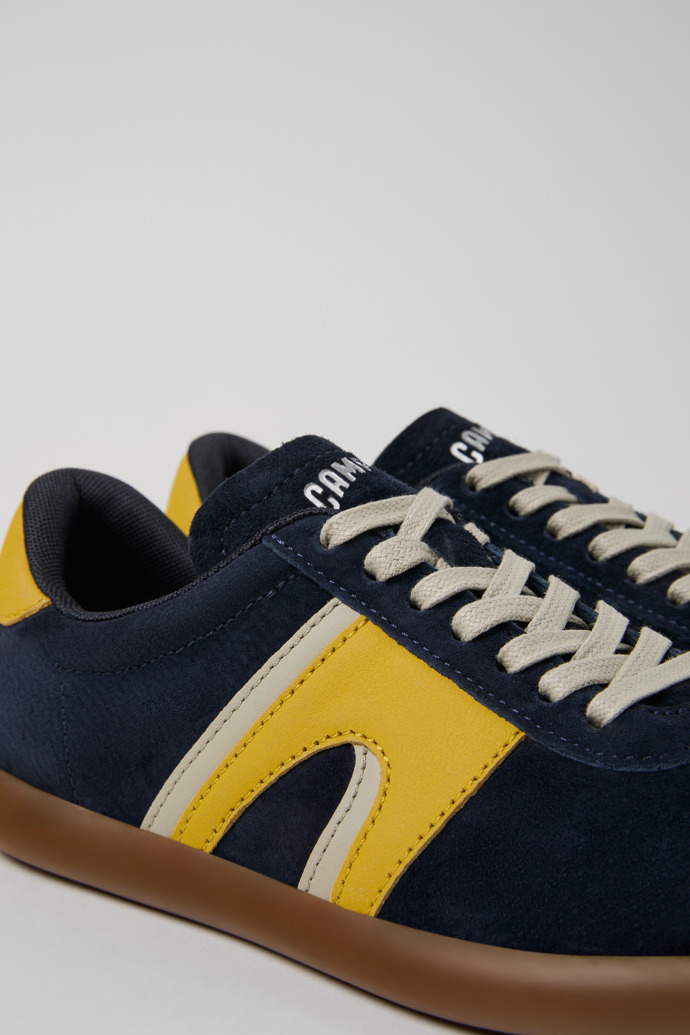 Camper Pelotas Soller - Zapatillas de piel multicolor para mujer.