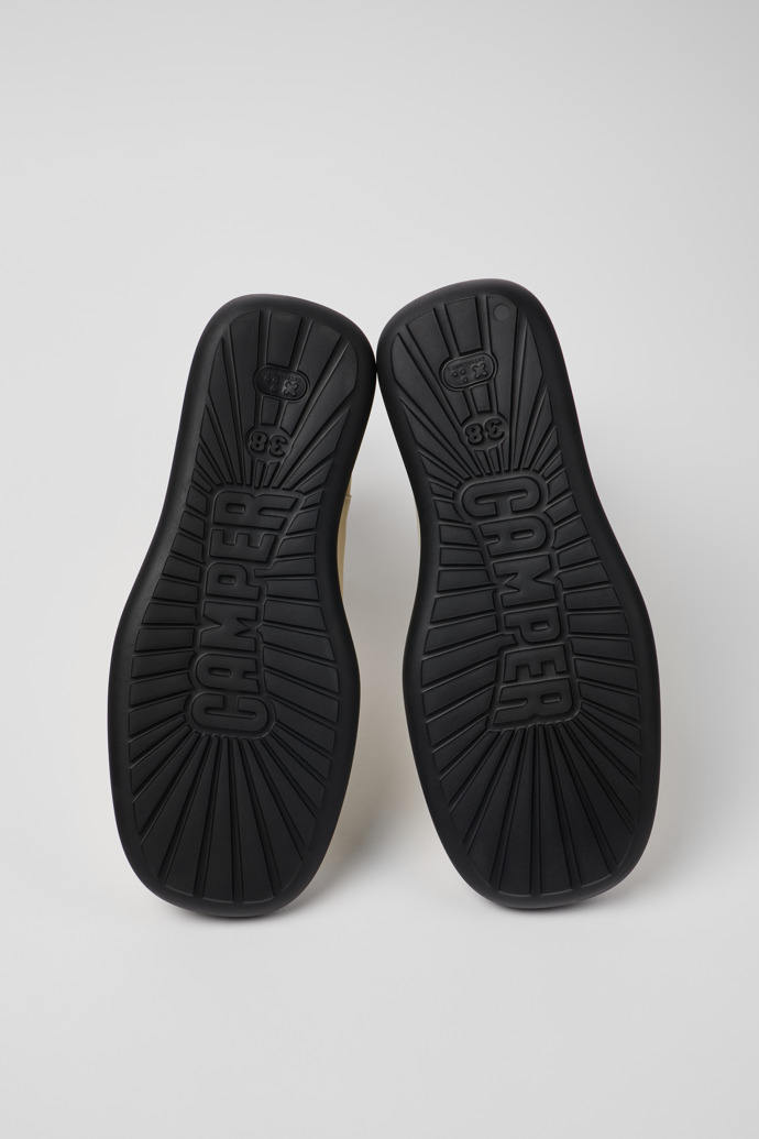 Camper Onda - Botas blancas de piel para mujer