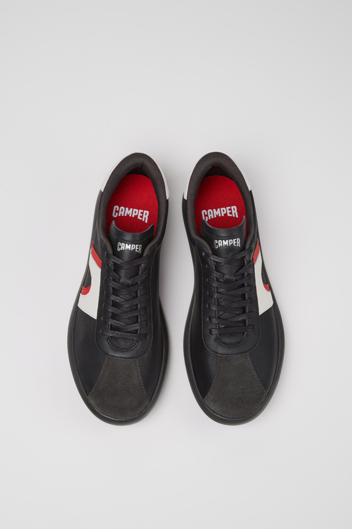 Camper Pelotas Soller - Zapatilla multicolor para hombre de piel y nobuk.