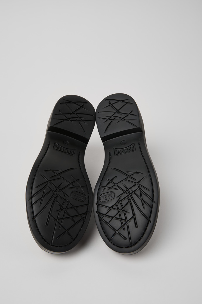 Camper Dean - Zapatos negros de piel para mujer.