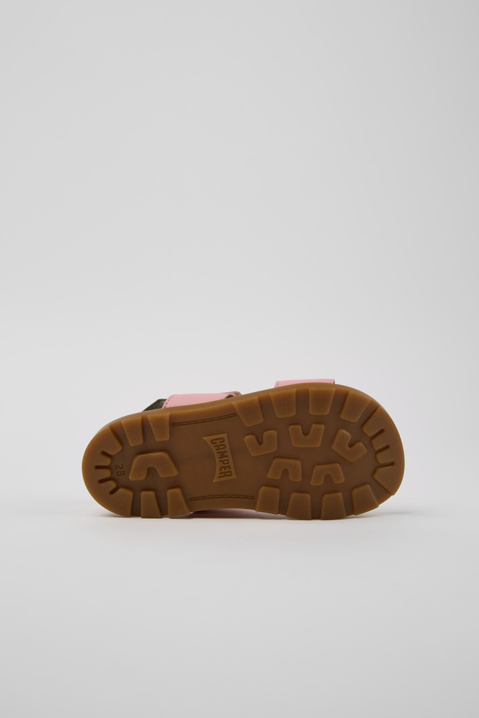 Camper Brutus Sandal - Sandalias de piel multicolor para niños.