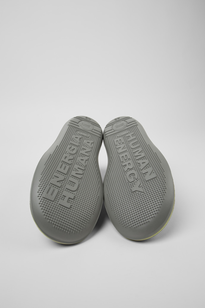 Camper Beetle - Botines verdes para hombre de piel nobuk TENCEL.