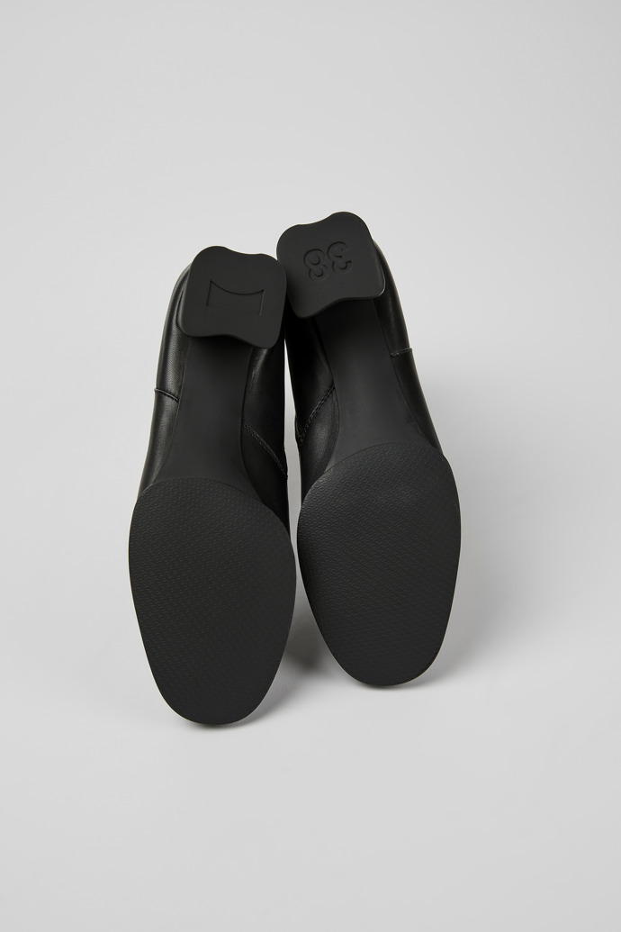 Camper Katie - Botines negros de piel para mujer.