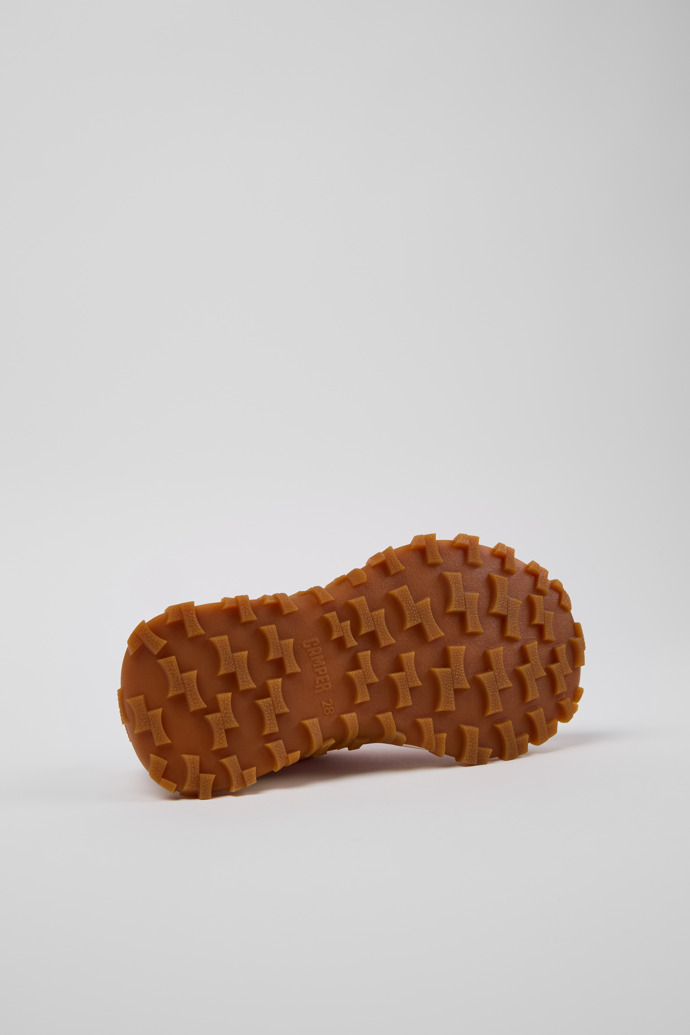 Camper Drif Trail - Zapatillas multicolor para niños fabricadas en PET reciclado y piel nobuk.