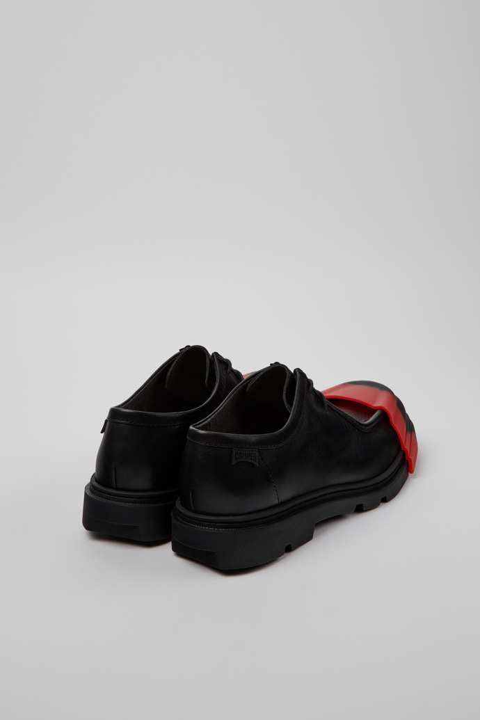 Camper Junction - Zapatos negros de piel para hombre.