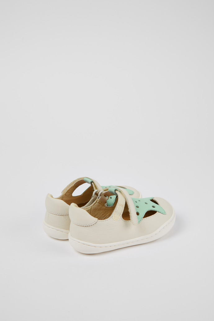 Camper Twins - Zapato de piel blanco.