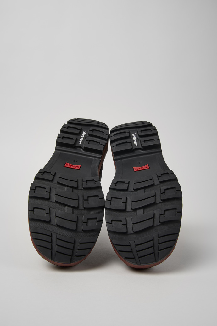 Camper Brutus Trek MICHELIN - Botines negros de piel nobuk para hombre