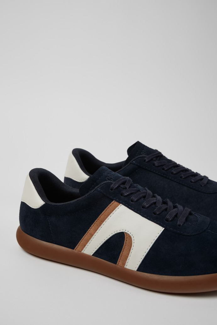 Camper Pelotas Soller - Zapatillas multicolor para hombre de nobuk y piel.