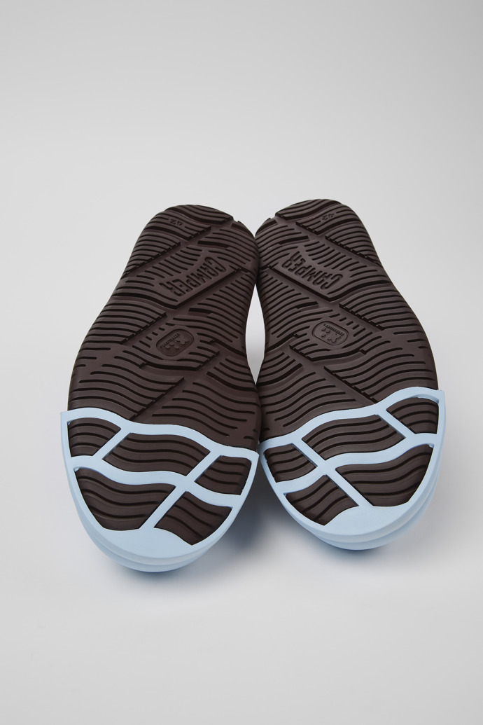 Camper Junction Runner - Zapatillas de piel color vino