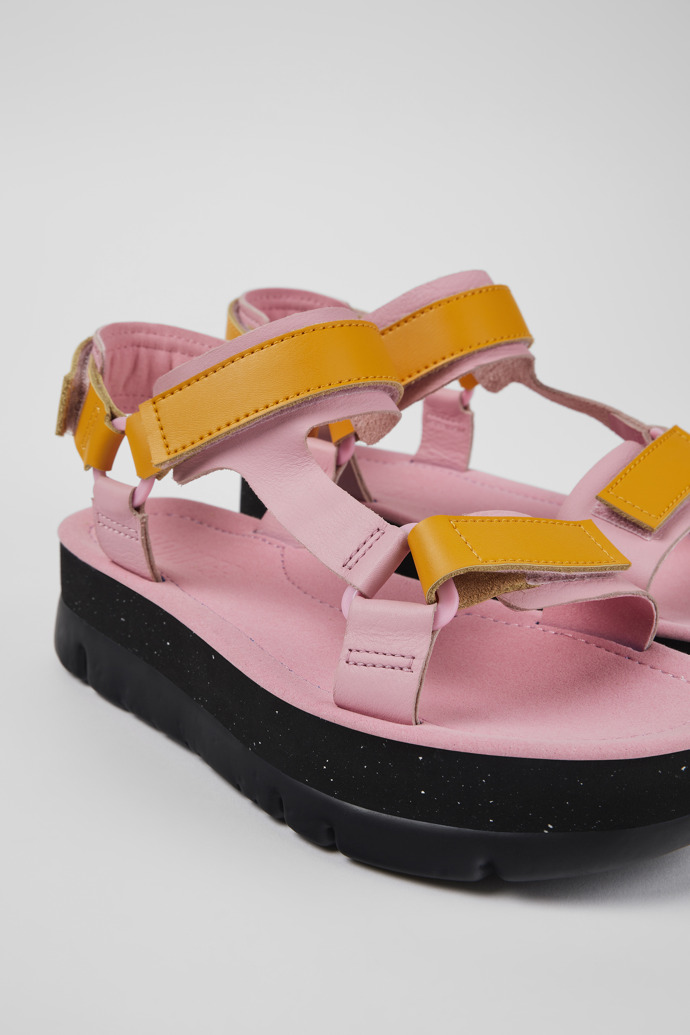 Camper Oruga Up - Sandalias multicolor de piel para mujer