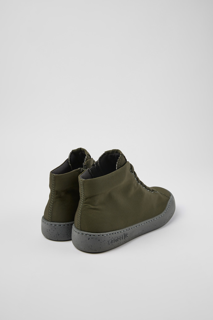 Camper Peu Touring - Botines de tela verdes para mujer