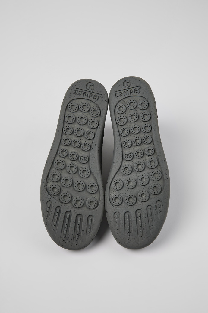 Camper Peu Touring - Botines de tela verdes para mujer