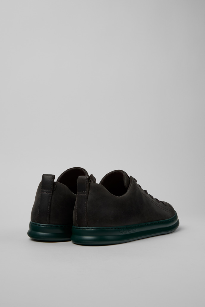 Camper Runner - Zapatillas grises de piel nobuk para hombre.