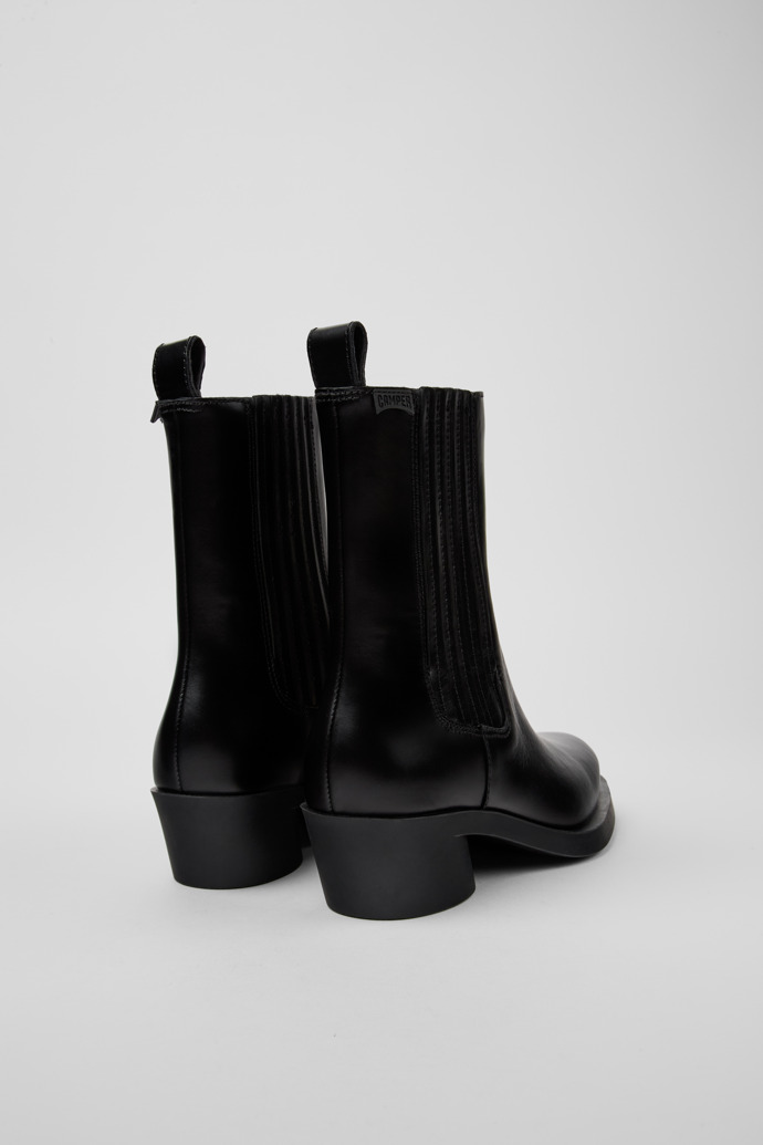 Camper Bonnie - Botas negras de piel para mujer