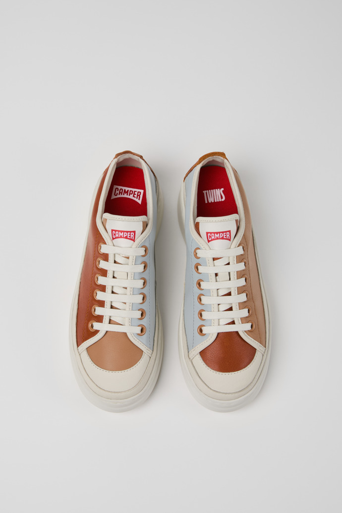 Camper Twins - Zapatillas multicolor de piel para mujer