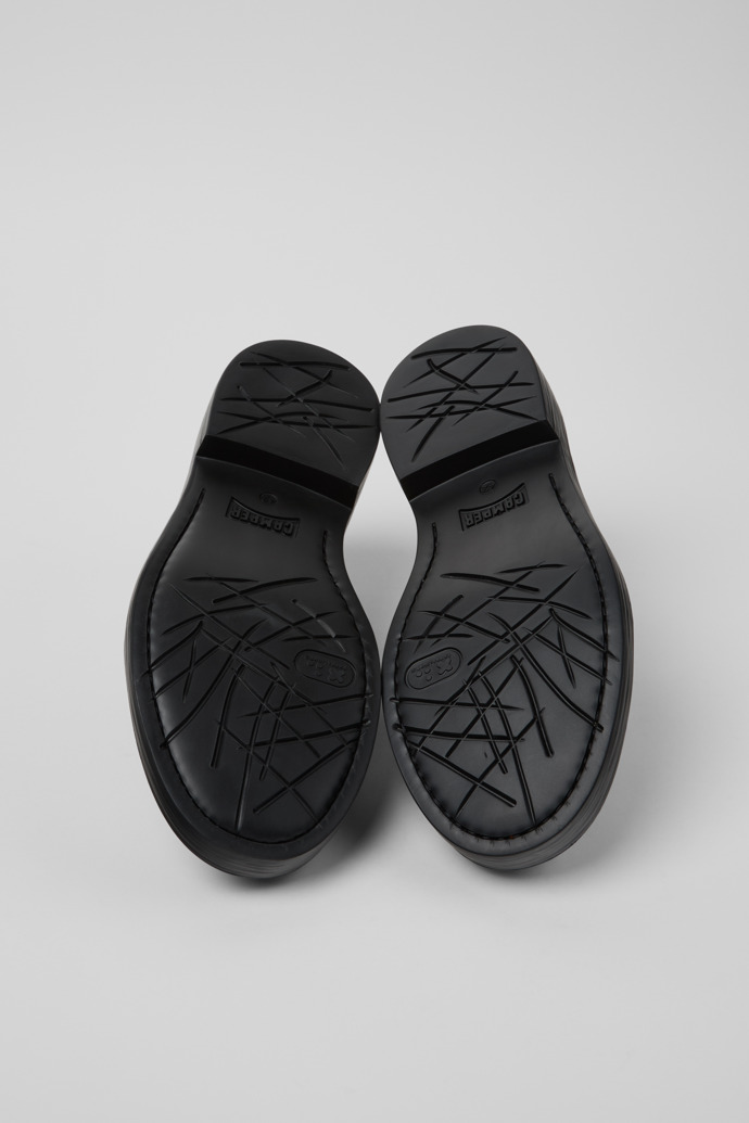 Camper Dean - Zapato de piel marrón para hombre.