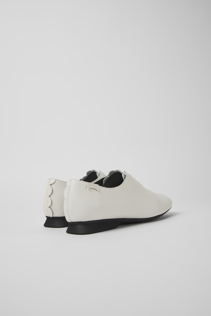 Camper Casi Myra - Zapatos de piel blancos para mujer