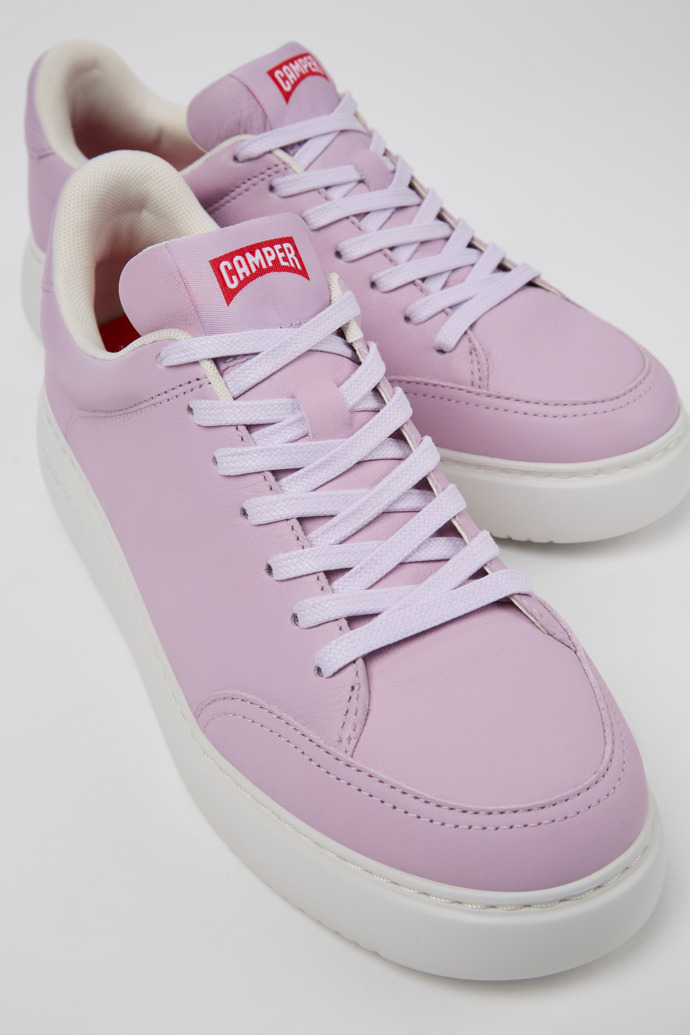 Camper Runner K21 - Zapatillas de piel moradas para mujer