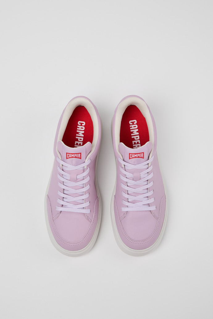 Camper Runner K21 - Zapatillas de piel moradas para mujer